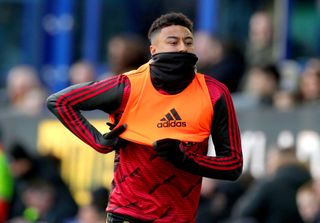 Lingard was sworn at repeatedly as he signed autographs in Derby