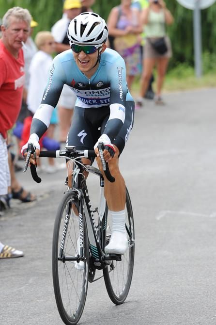 Michal Kwiatkowski (Omega Pharma) put in a strong ride to take seventh
