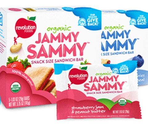 mislabeled snacks, Jammy Sammy, revolution foods, nest collective