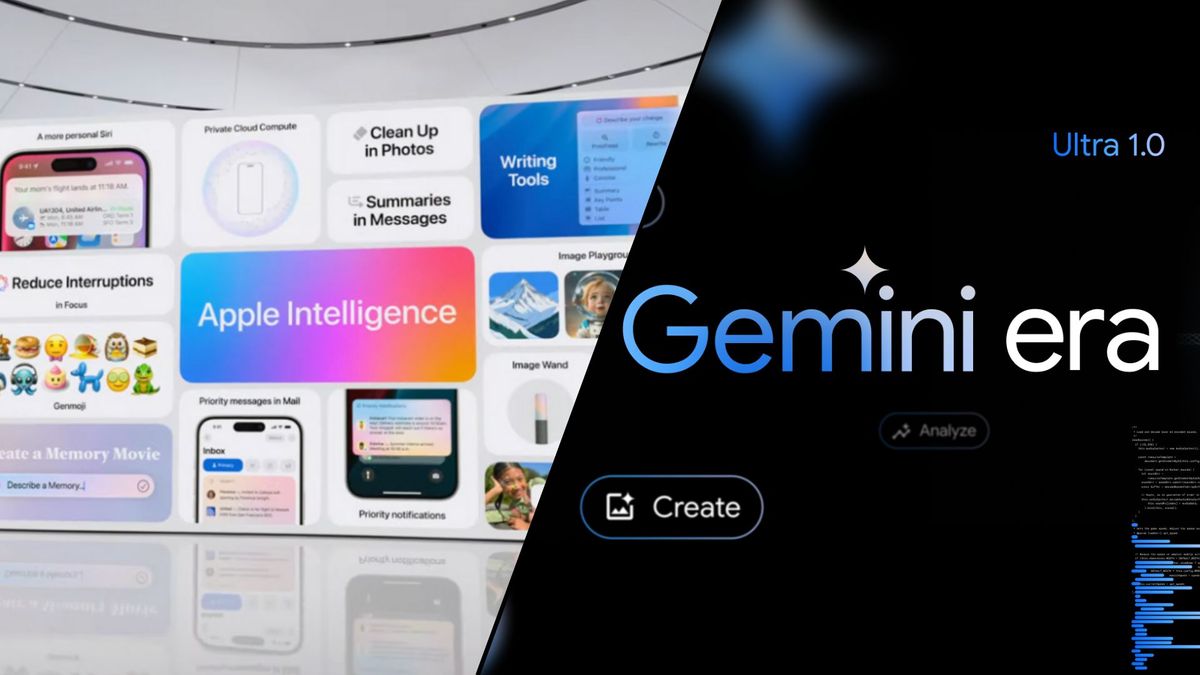 apple intelligence vs google gemini