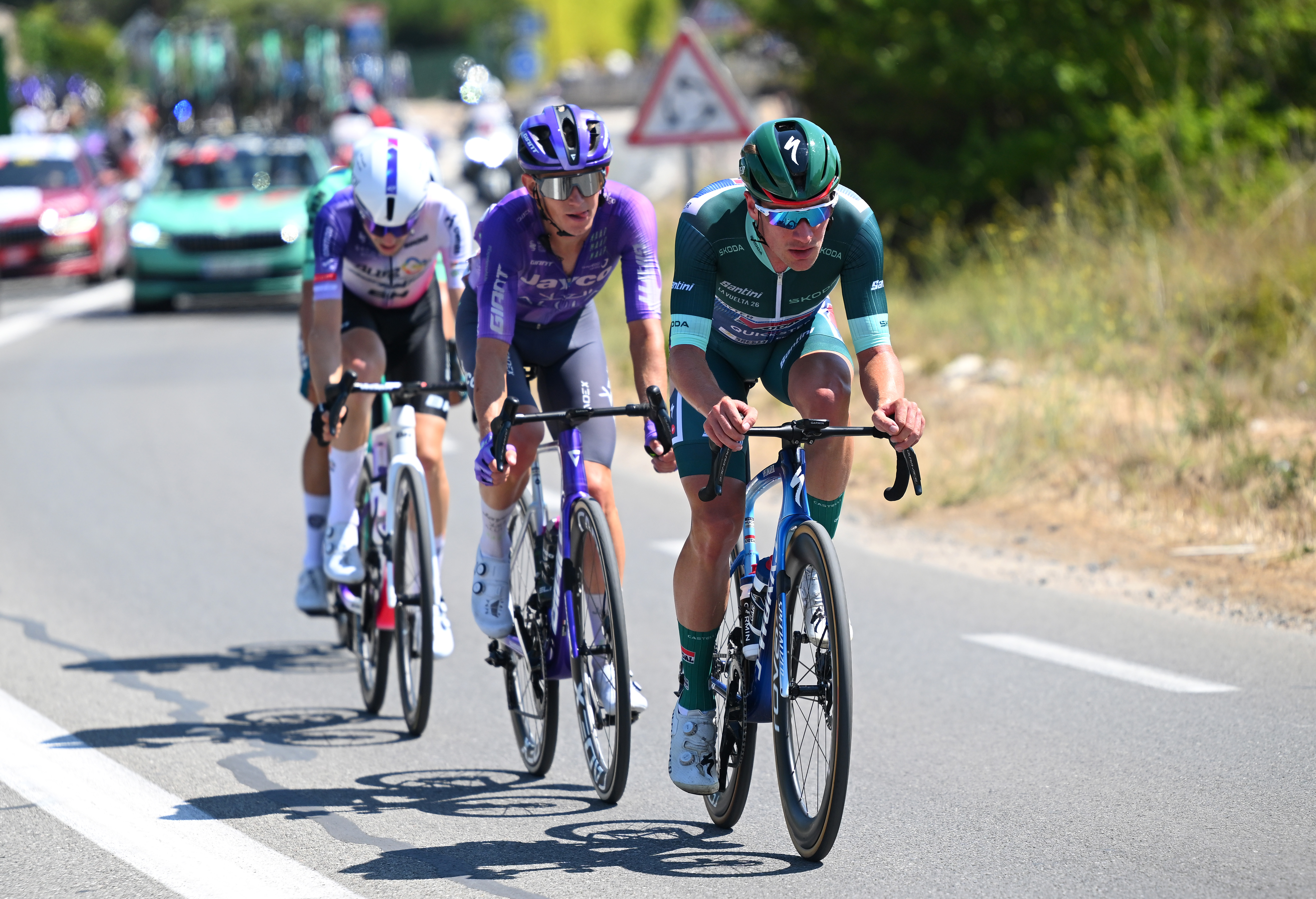Vuelta a España stage 2 LIVE: Visma-Lease a Bike lead chase of Hayter in the break as fight for red hots up