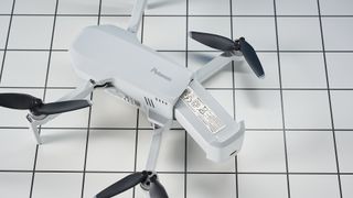 A gray Potensic Atom 4K drone