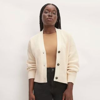 The Organic Cotton Relaxed Cardigan