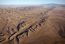 The San Andreas Fault seen from above