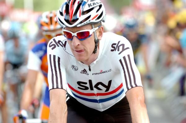 Bradley Wiggins (Sky) is enjoying life as British champion.