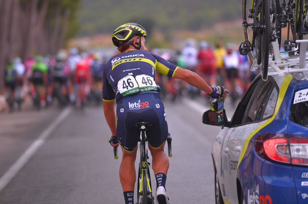 Svein Tuft at the Vuelta a Espa&ntilde;a