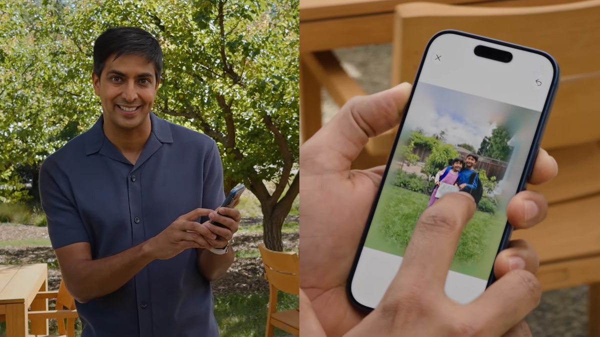 Spatial Reframing demo at WWDC 2026
