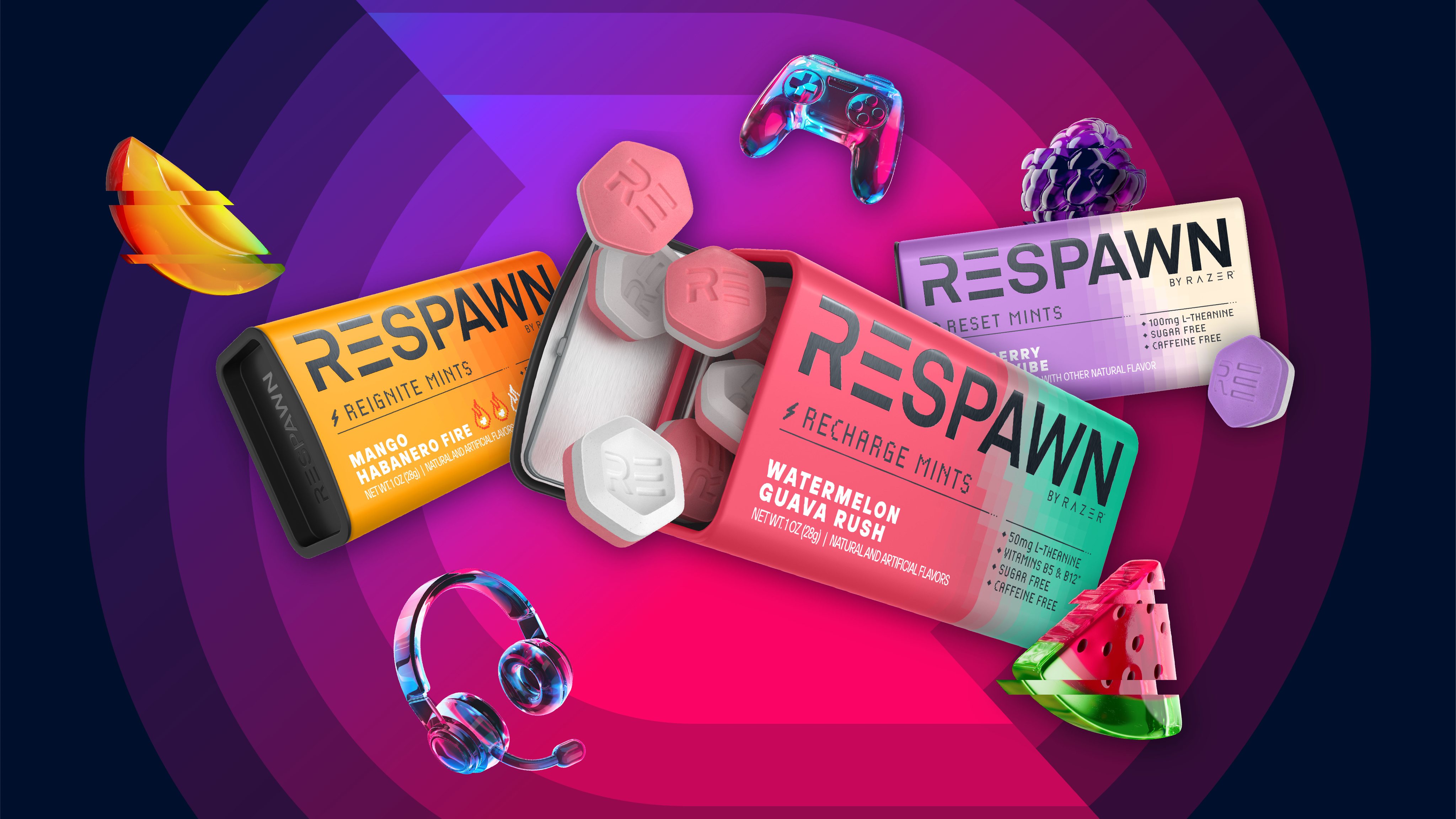 Key art for RESPAWN by Razer.