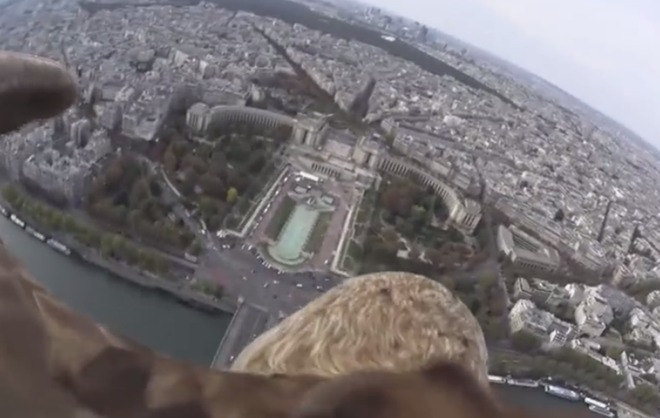 Behold, a literal bird&amp;#039;s-eye view of Paris