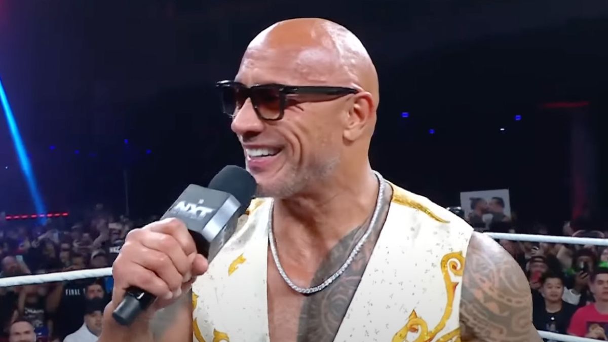 Dwayne Johnson in NXT&#039;s New Year&#039;s Evil