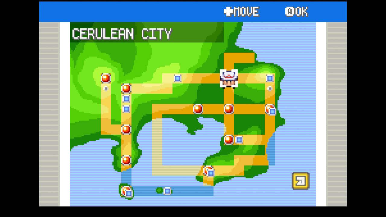 Pokemon FireRed screenshots taken on the Nintendo Switch 2