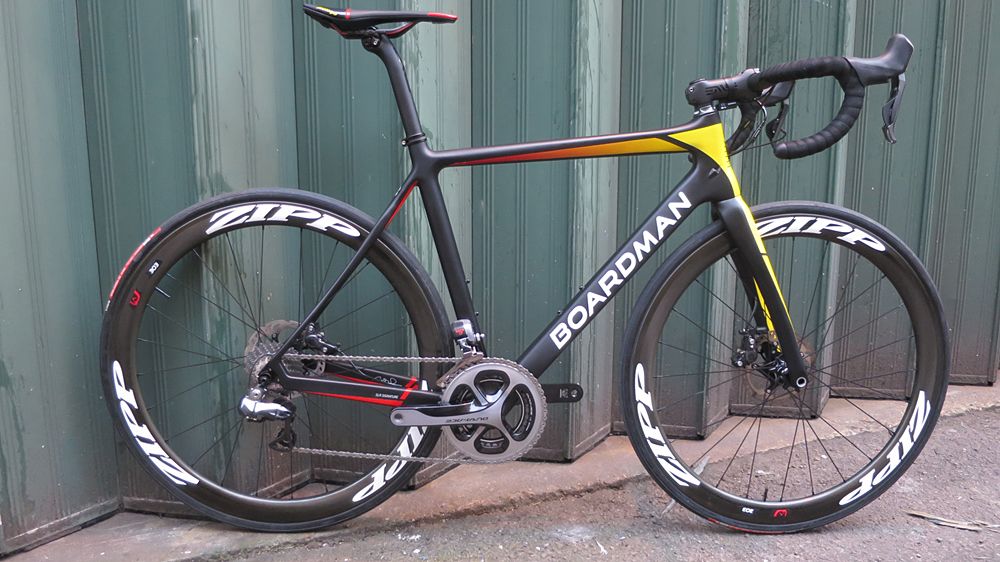 The SLR Signature disc combines enve carbon components, Di2 and Zipp 303 wheels