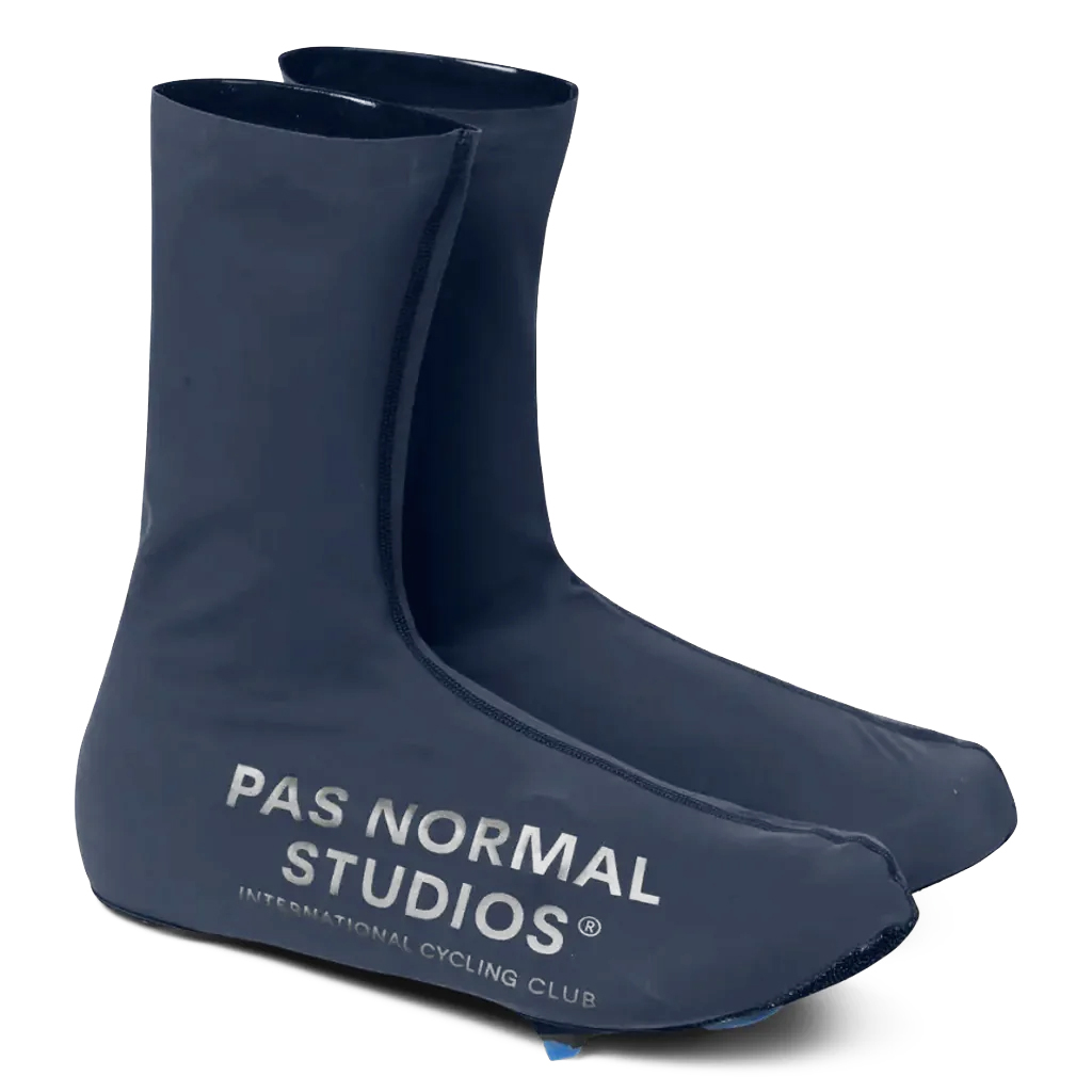 Pas Normal Studios Logo Light Overshoes in navy blue