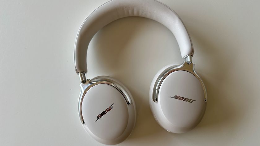 The Bose QuietComfort Ultra Headphones (2nd Gen) on a plain background.