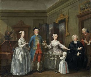 The Western Family by William Hogarth (© National Gallery of Ireland)