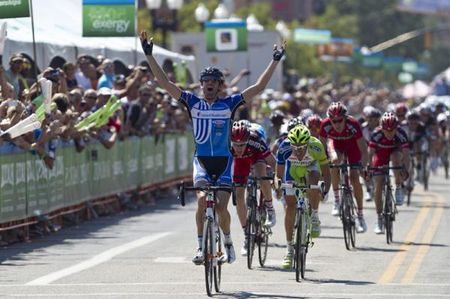 Rory Sutherland (UnitedHealthcare) wins the opening stage of the 2012 Tour of Utah