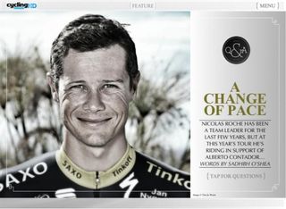 Nicolas Roche in this week's edition of Cyclingnews HD
