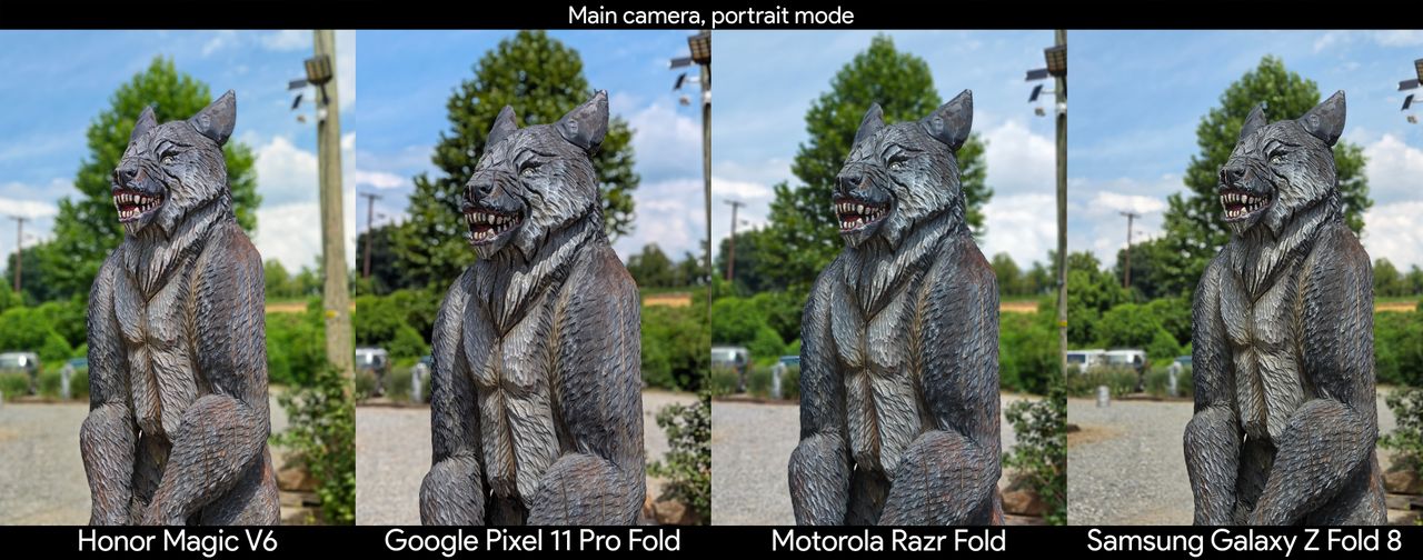 Comparing the Google Pixel 11 Pro Fold's cameras to the Samsung Galaxy Z Fold 8, Honor Magic V6, and Motorola Razr Fold