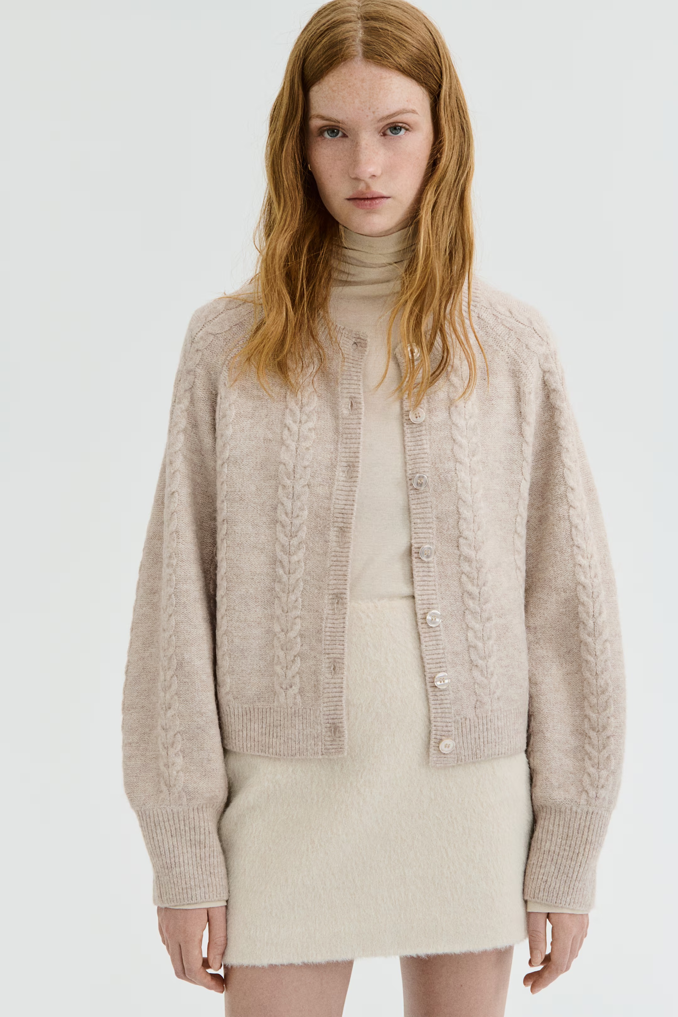H&amp;amp;M, Cable-Knit Cardigan