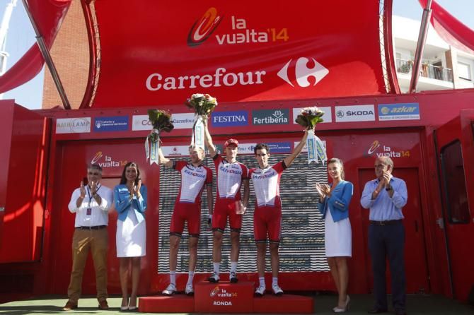 Katusha was the best team today