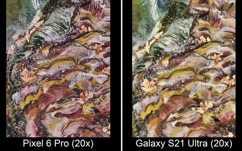 Pixel 6 Pro Vs Galaxy S21 Ultra Zoom 20x