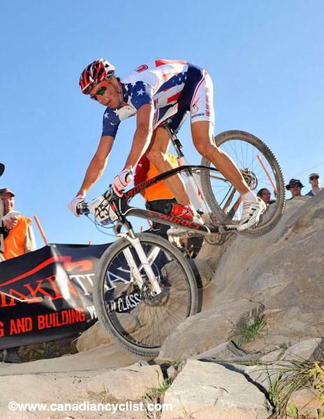 Todd Wells (USA) got stronger as the race went longer.