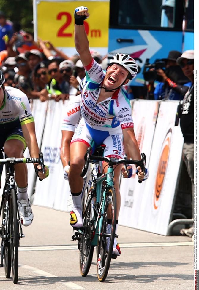 Kenny Van Hummel wins stage 6 in Langkawi