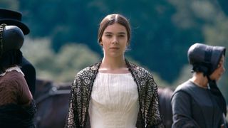 Hailee Steinfeld as Emily Dickinson. 