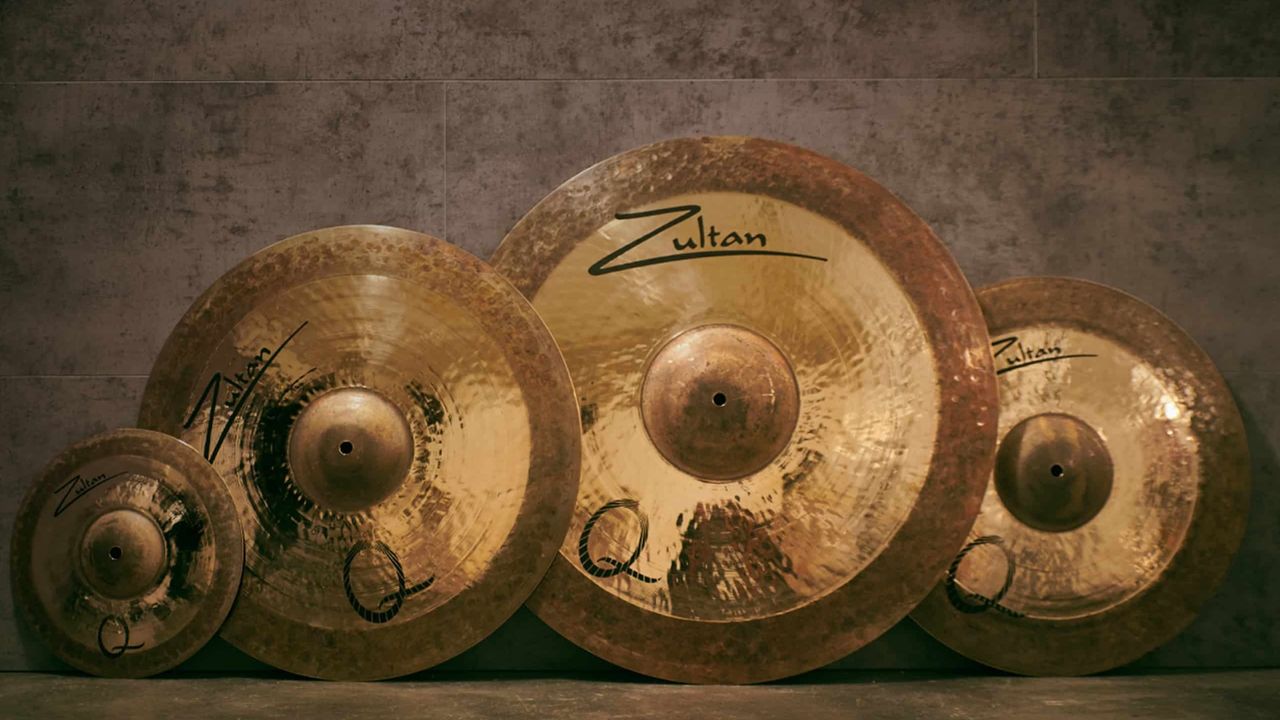 Zultan Q: Dual hammered/milled cymbals for a warm, balanced sound