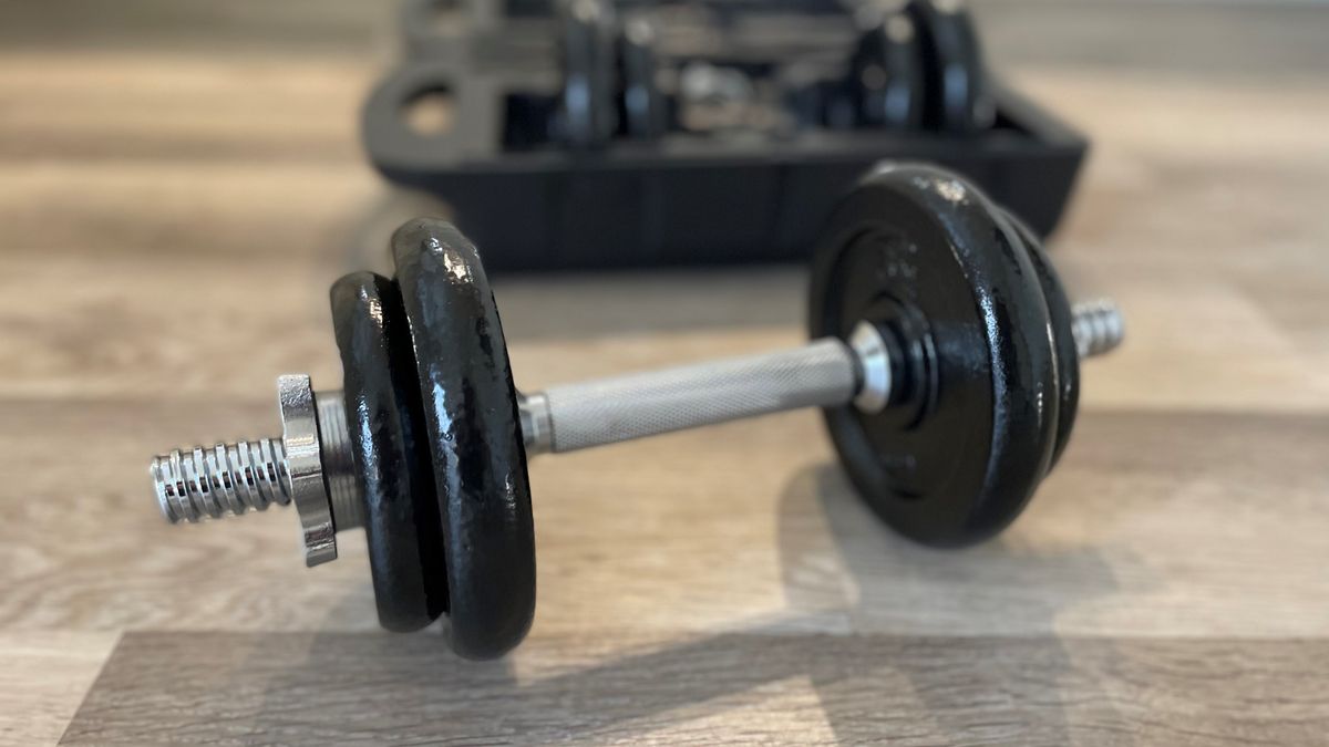 Amazon Basics Adjustable Weight Set review TechRadar