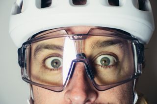 Spatz Shield cycling glasses