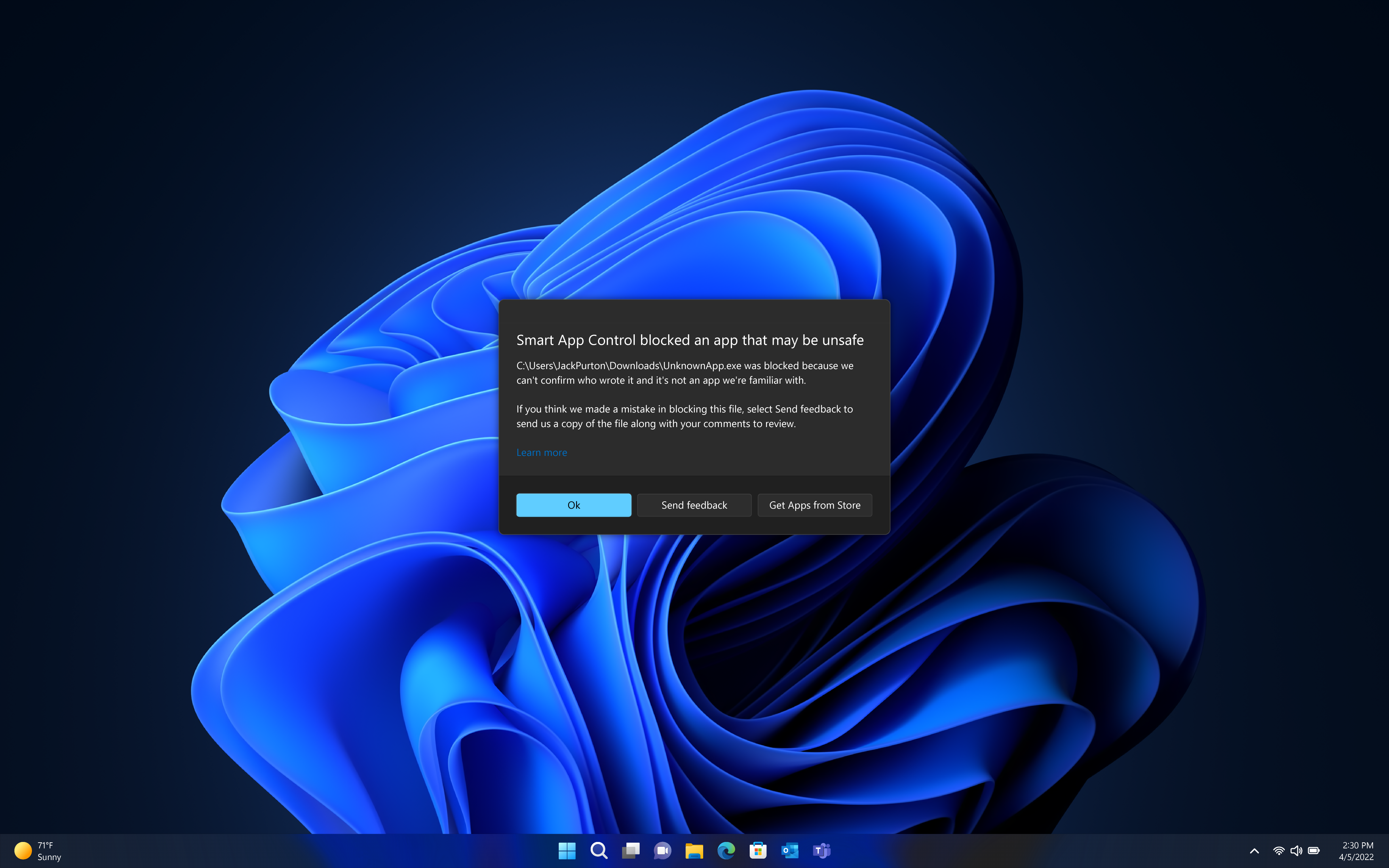 Windows 11 2H22 update screenshots