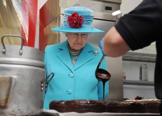 Queen Elizabeth II Visits Cumbria