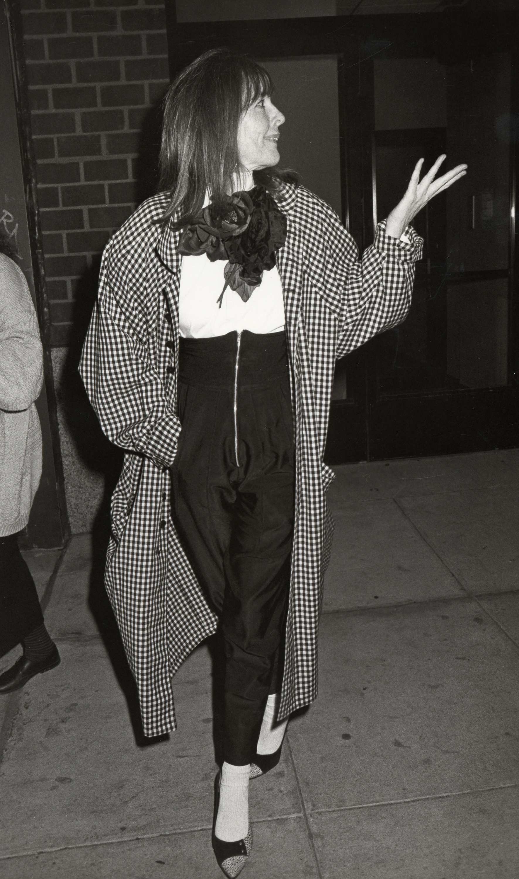 Diane Keaton's style evolution: Diane Keaton Sighting at Primola Restaurant - March 24, 1988