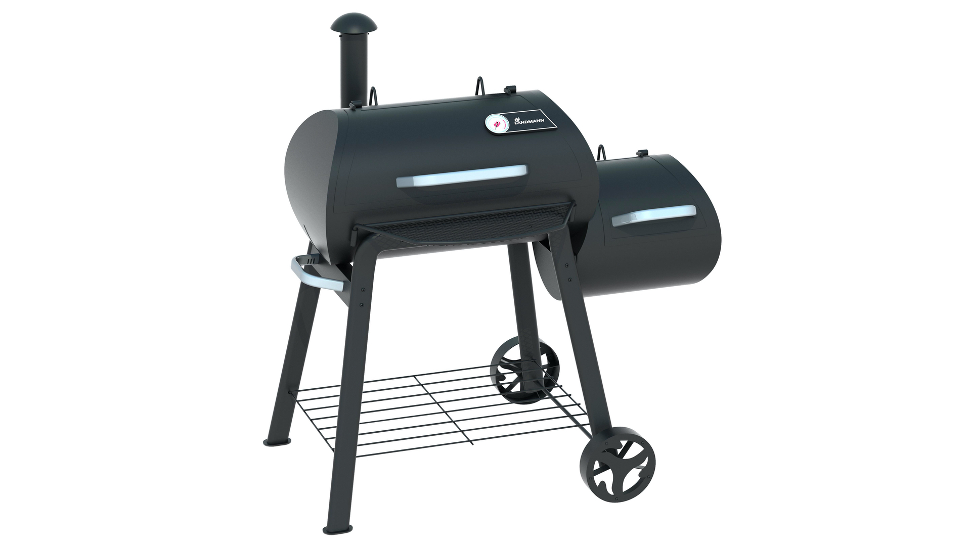 Landmann Vinson 200 smoker on white background