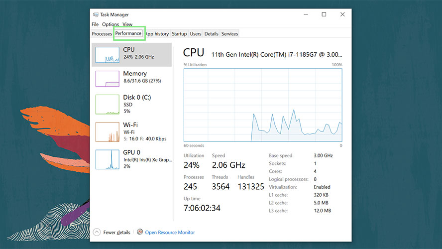 How to find the number of cores in your Windows PC