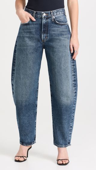 High Rise Balloon Jeans