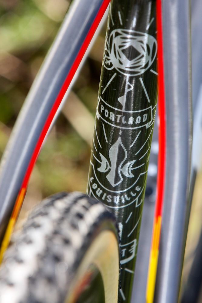 More details from Nys' custom SSCXWC Trek Crocket singles speed