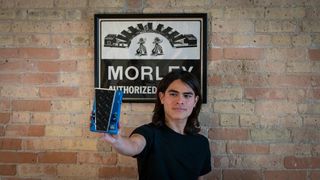 Tye Trujillo with the Tye Trujillo TruDrive Wah Pedal