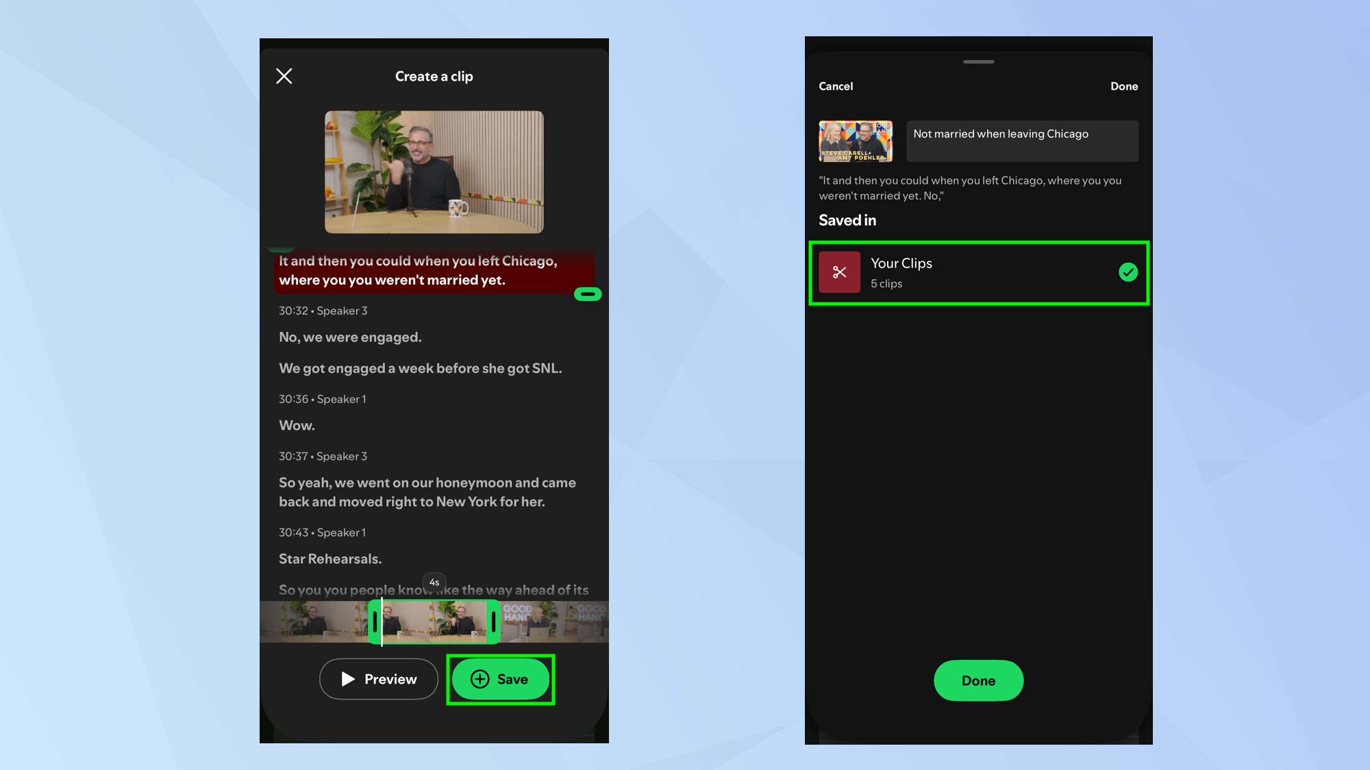 Learn how to edit podcast clips in Spotify