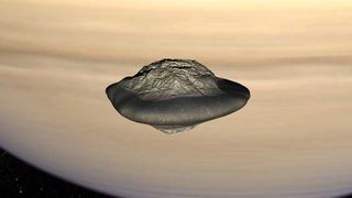 'Flying Saucers' Around Saturn Explained