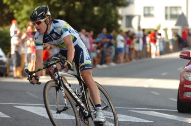 Simon Clarke (Orica-GreenEdge) during Stage 13 at the Vuelta