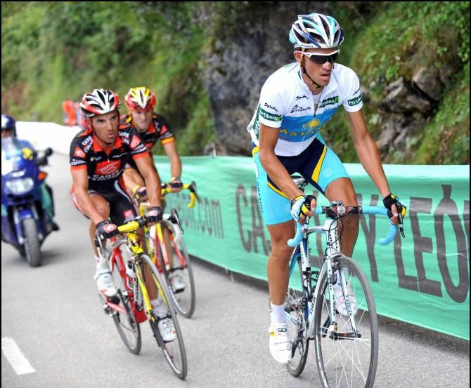 Alberto Contador completed a Vuelta a Espana-Giro d'Italia double in 2008.