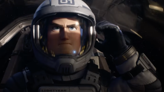 Chris Evans as astronaut Buzz Lightyear in 2022 Pixar movie