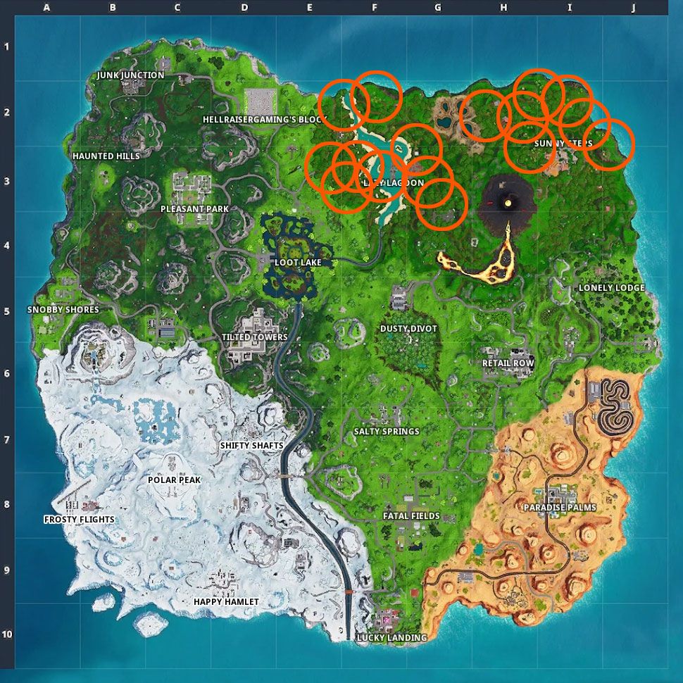 Fortnite Banana locations Where to find Fortnite Bananas and how to