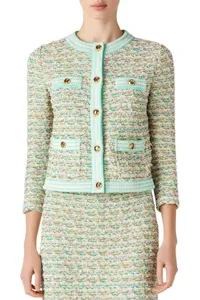 St. John Bouclé Tweed Knit Jacket $1,895 $1,137 | Bloomingdale's