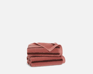 Ultra-plush washcloths with striped pattern from Brooklinen.