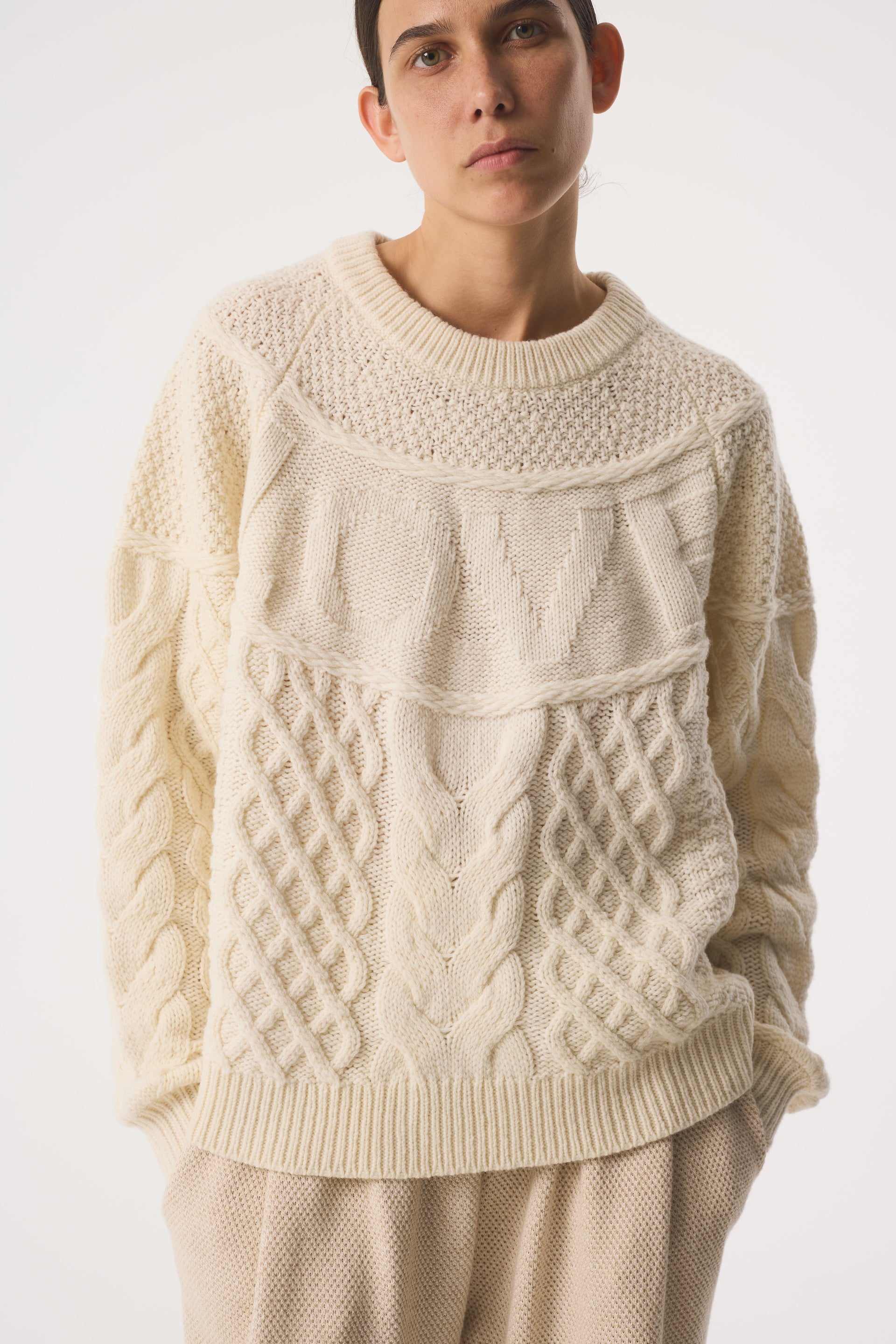 Love Ivory Jumper - Ivory / Xs/s