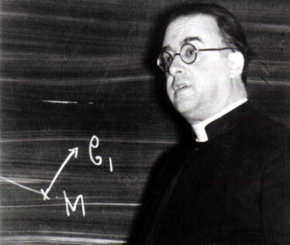 Georges Lemaitre was an astronomer and physicist at the Catholic University of Leuven.