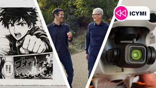 An AI manga panel, Tim Cook, and the new DJI drone's camera